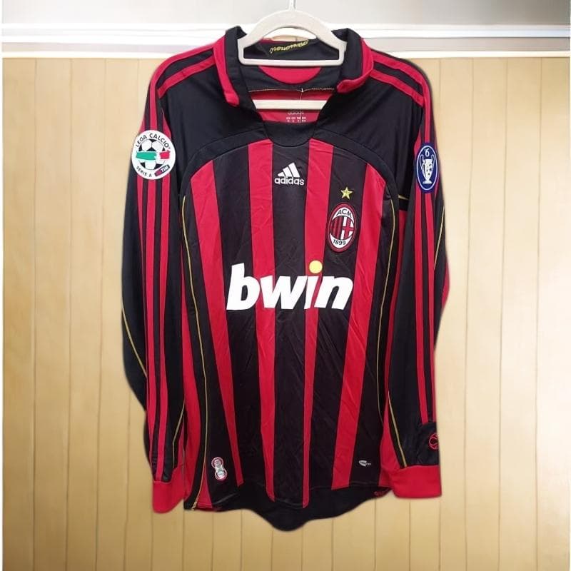 06-07 ACミラン INZAGHI 長袖 シャツ 背番号9