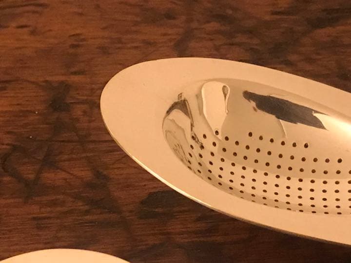 ■ ビンテージSIGGシグ   Silver Plated ティーストレーナー