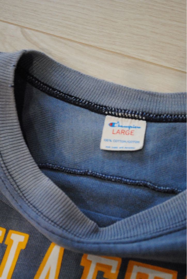 champion フットボールtシャツ ヴィンテージ 70s 80s