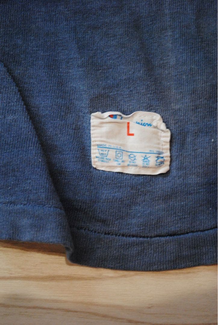 champion フットボールtシャツ ヴィンテージ 70s 80s