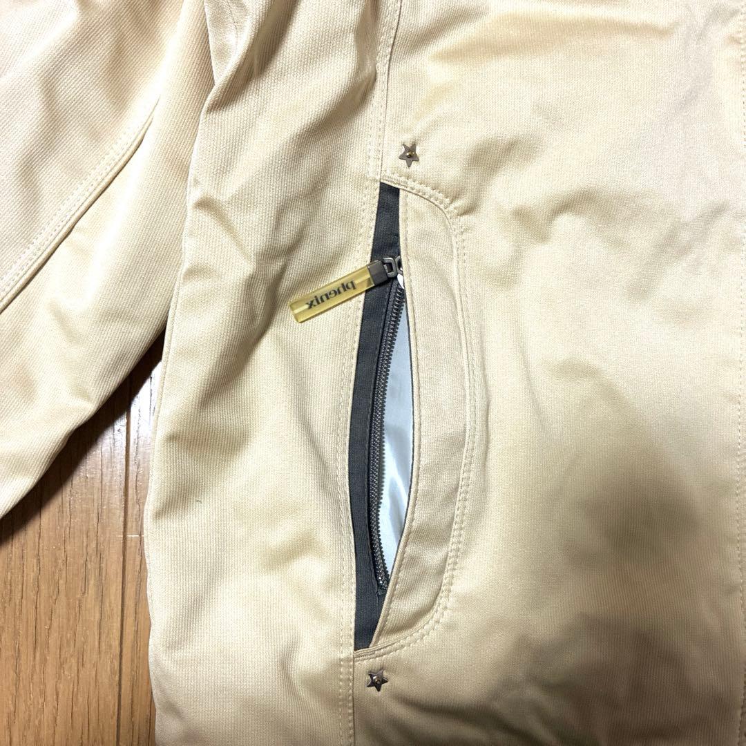 フェニックス　スキー　スノボ　ウエア　上下セット　ベージュ　グレー　L