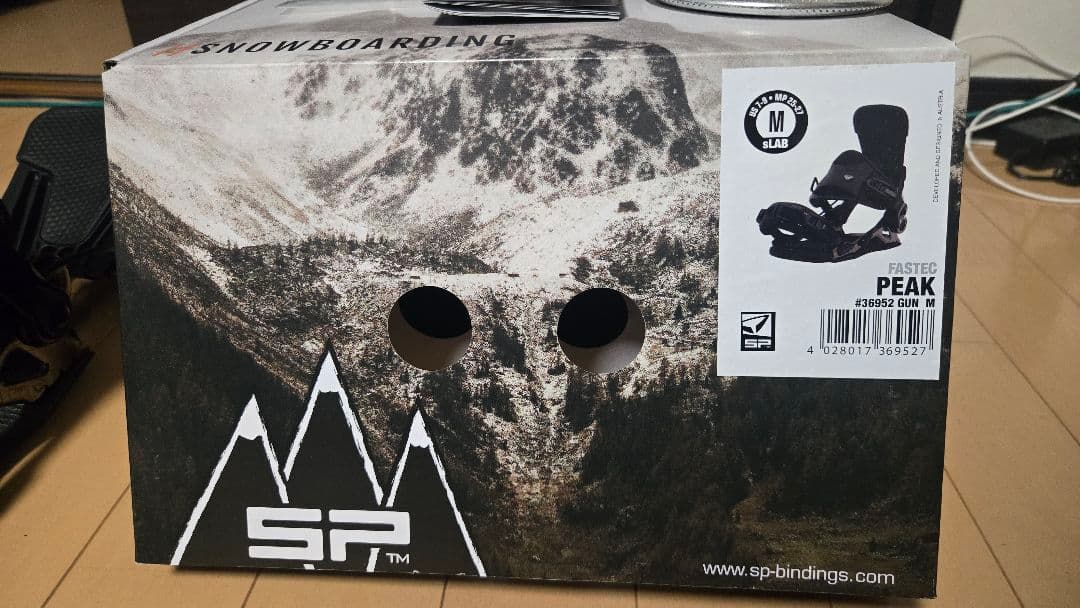 【美品】25-26モデル SP bindings PEAK Mサイズ