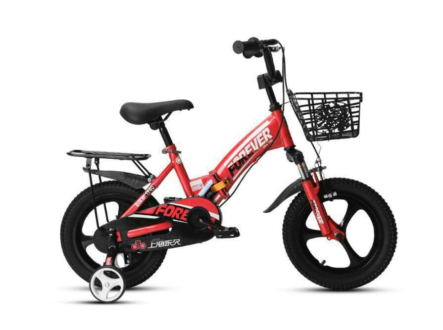 3-6歳の子供の自転車の男の子の足は震を減らして折り畳みます3