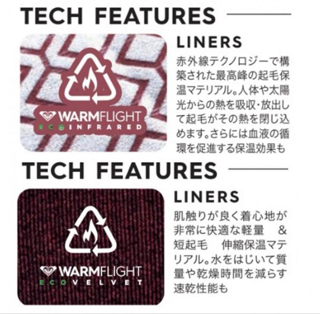 裏起毛　ロキシー レディースセミドライウェットスーツ ROXY