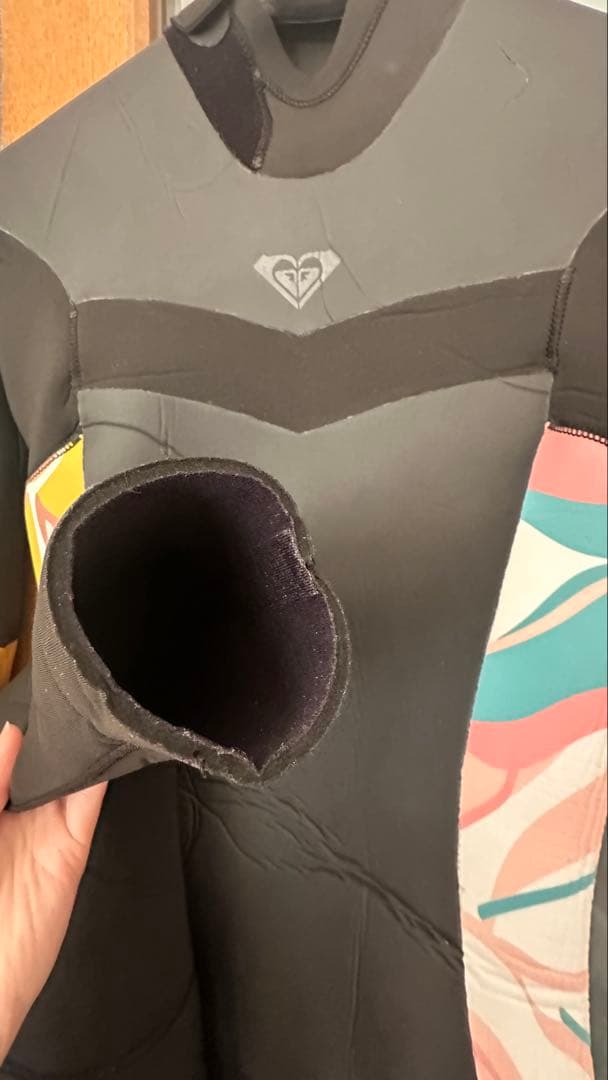 裏起毛　ロキシー レディースセミドライウェットスーツ ROXY