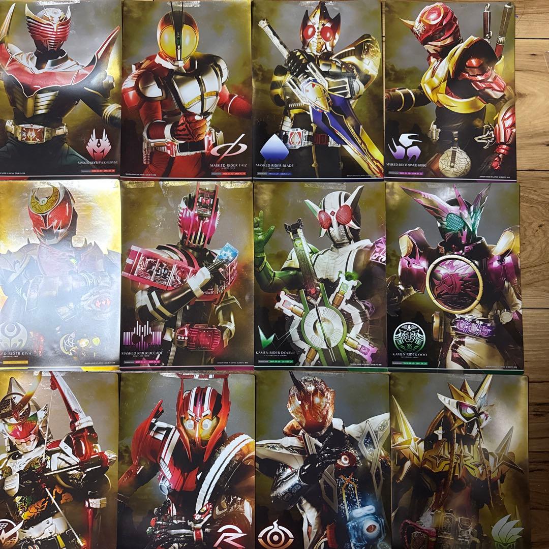 仮面ライダー 最強フォーム メタリックポスター コンプリートセット 20枚