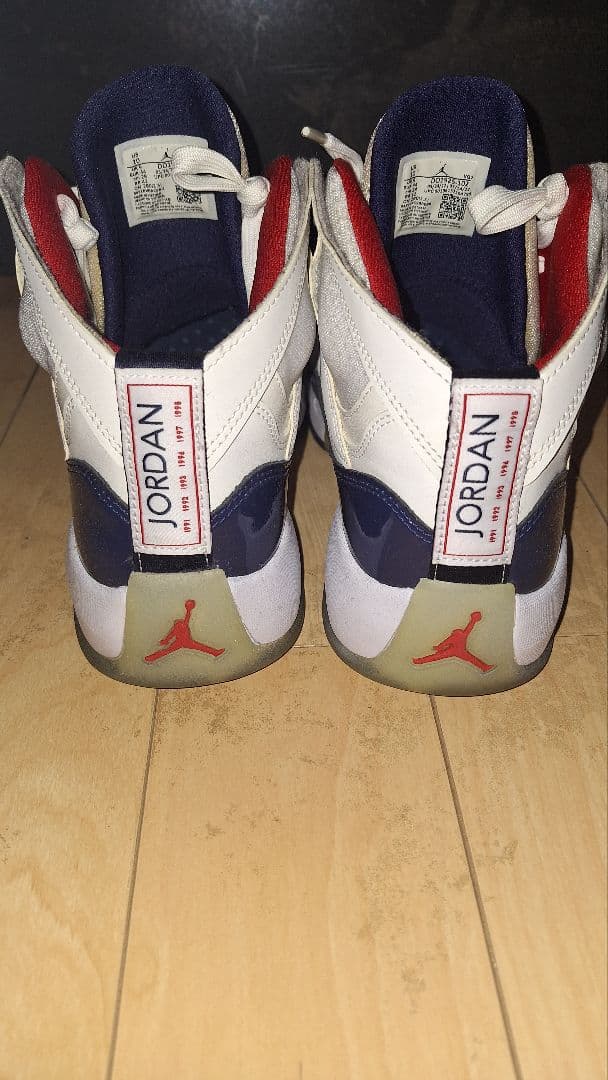 Air Jordan ホワイト/ネイビー/レッド