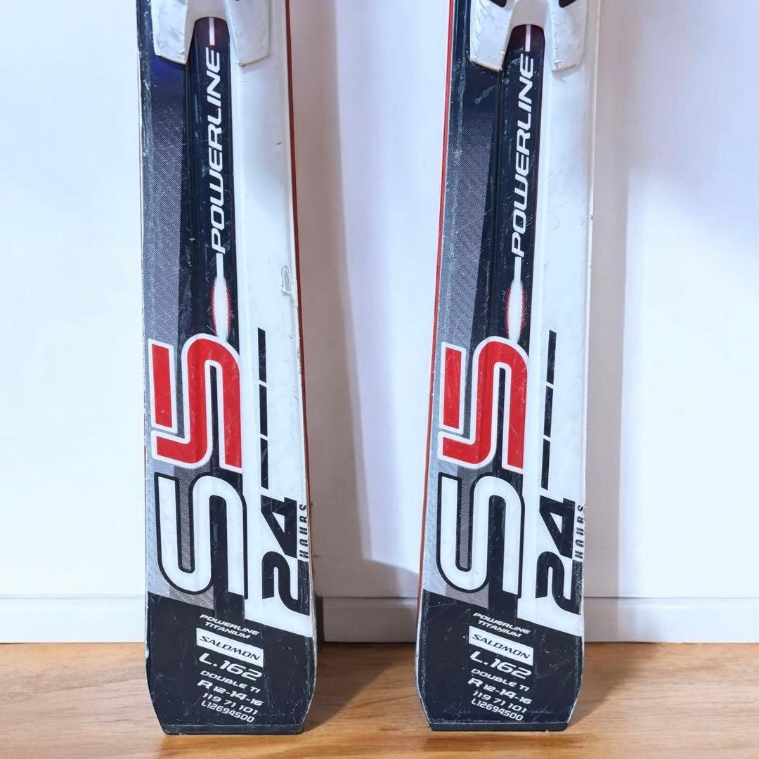 【最終お値引き！】SALOMON 24Hours 162cm 中級者向け スキー