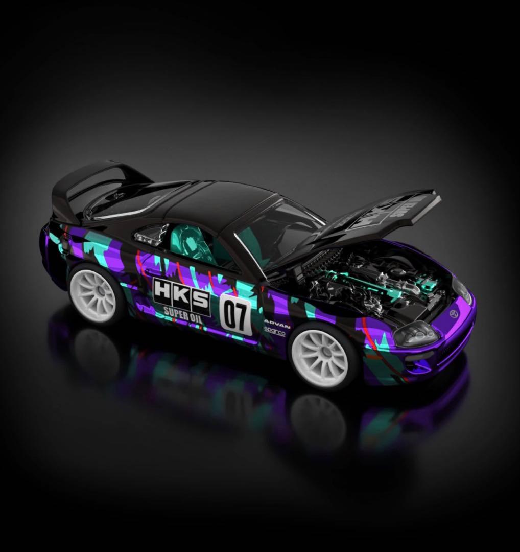 ホットウィール 1997 Toyota Supra HKS RLC限定 スープラ