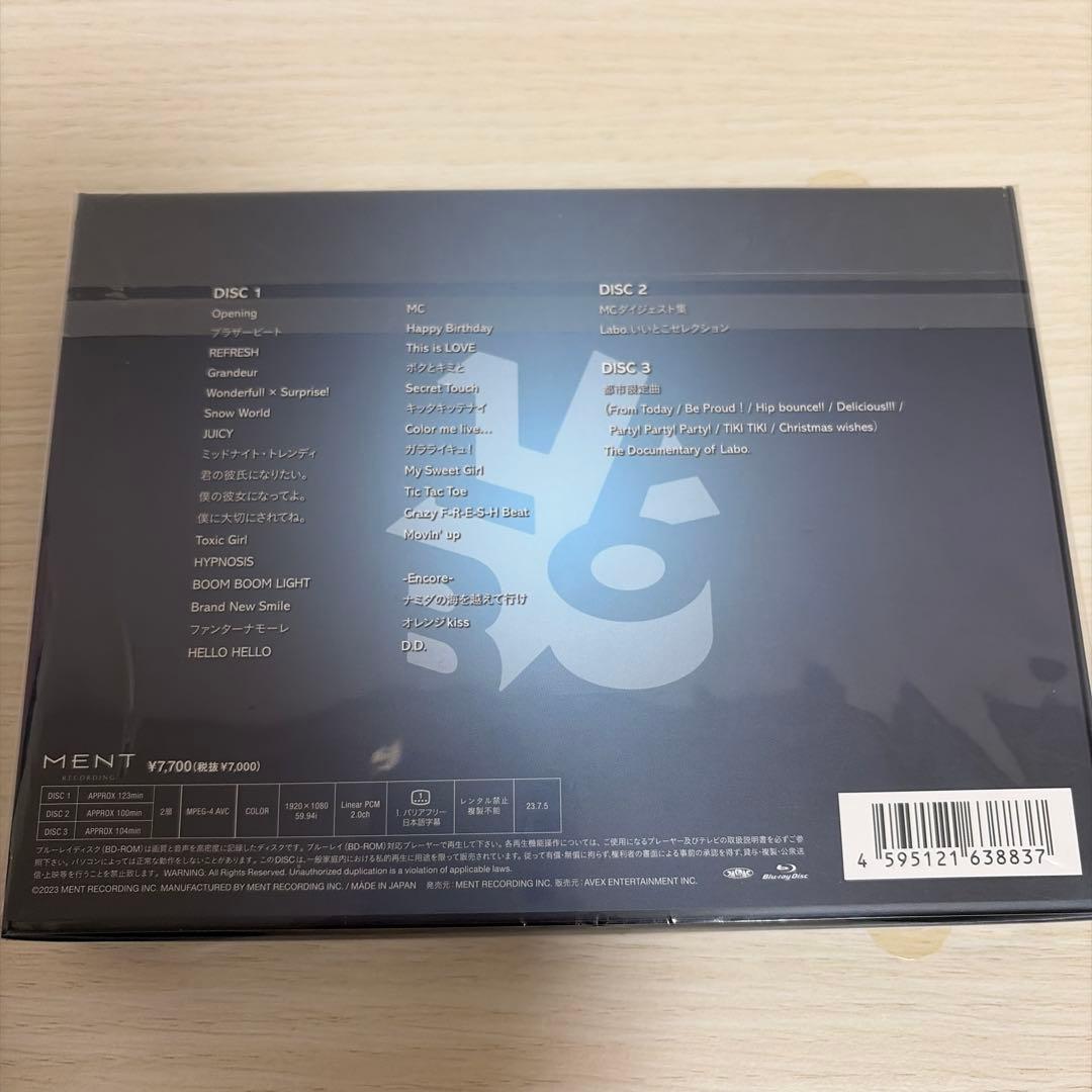 Man LIVETOUR 2022 Labo 初回限定盤 Blu-ray