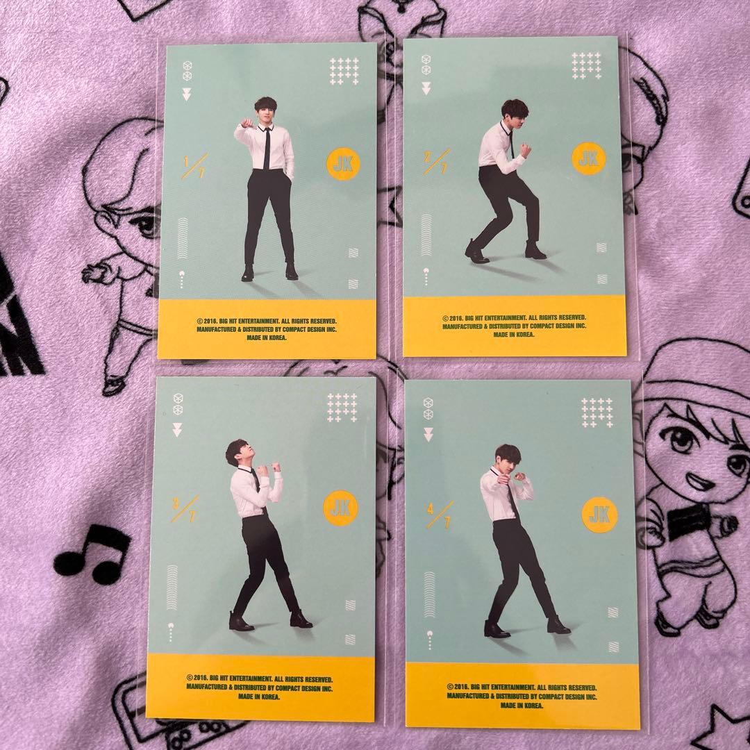 BTS 3rd muster プレイヤーカード JungKook グク