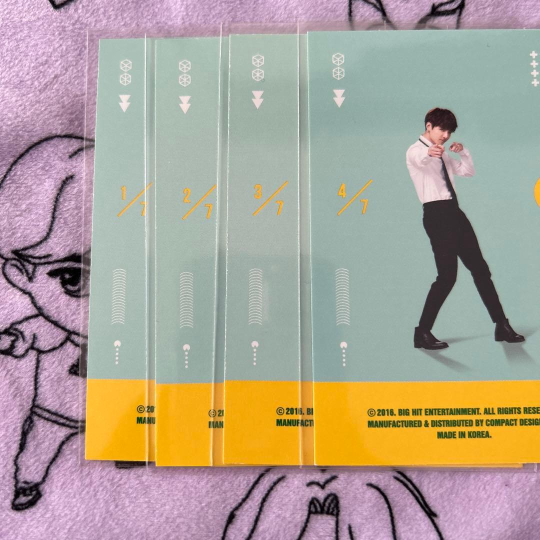 BTS 3rd muster プレイヤーカード JungKook グク