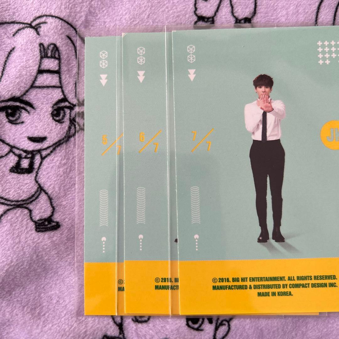 BTS 3rd muster プレイヤーカード JungKook グク