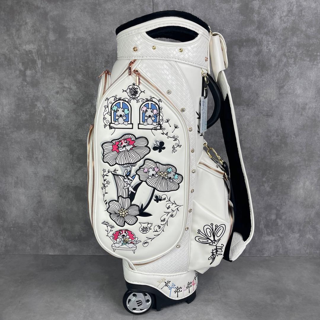 未使用品 30周年記念 MUスポーツ エムユースポーツ レディースキャディバッグ