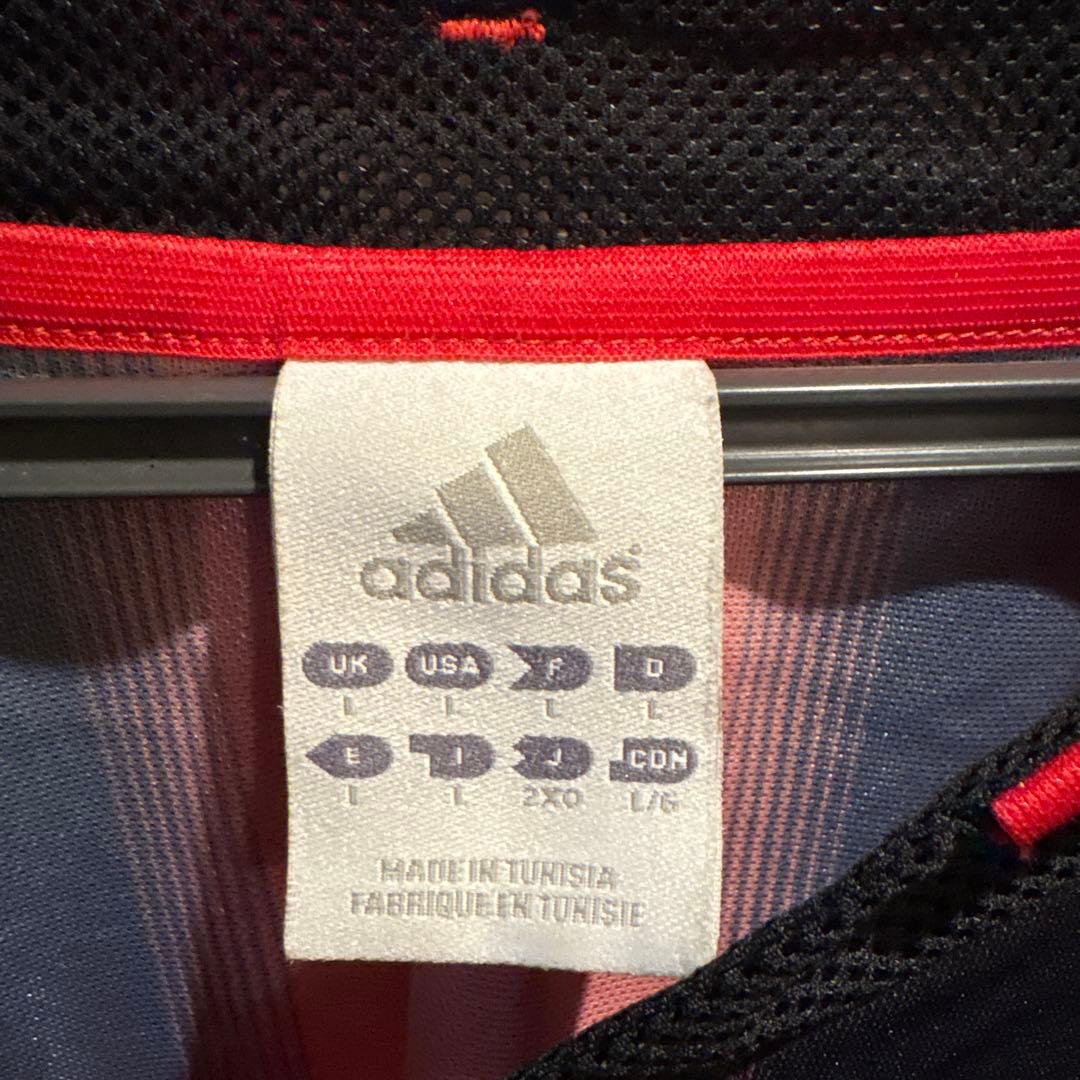 ACミラン ユニフォーム 04-05 長袖adidas シャツ 赤黒