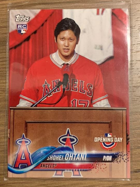 Topps opening day 2018 大谷翔平 ルーキーカード #200