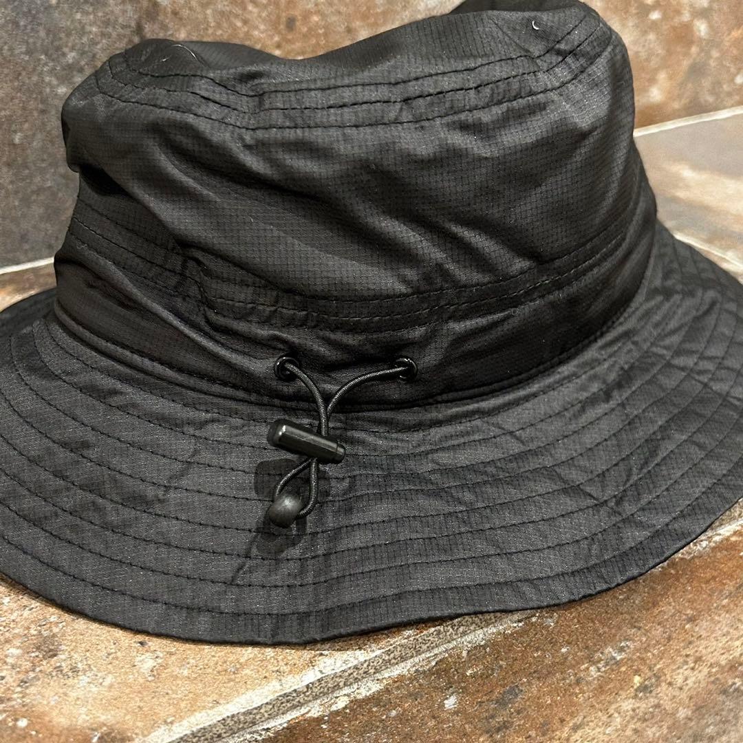 NEW ERA OUTDOOR HAT ハット 黒 ドッグイヤー ゴルフ