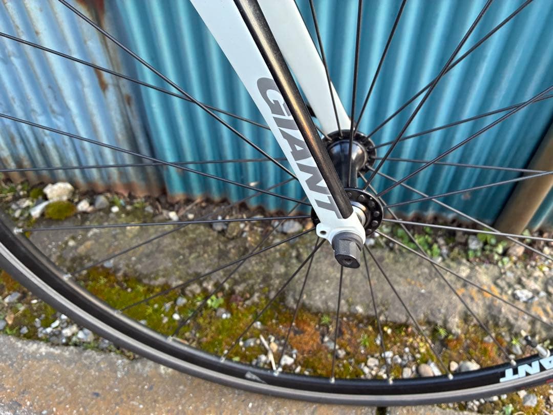 【整備済】アルミロードバイク GIANT Defy3 ホワイト XS 2011年