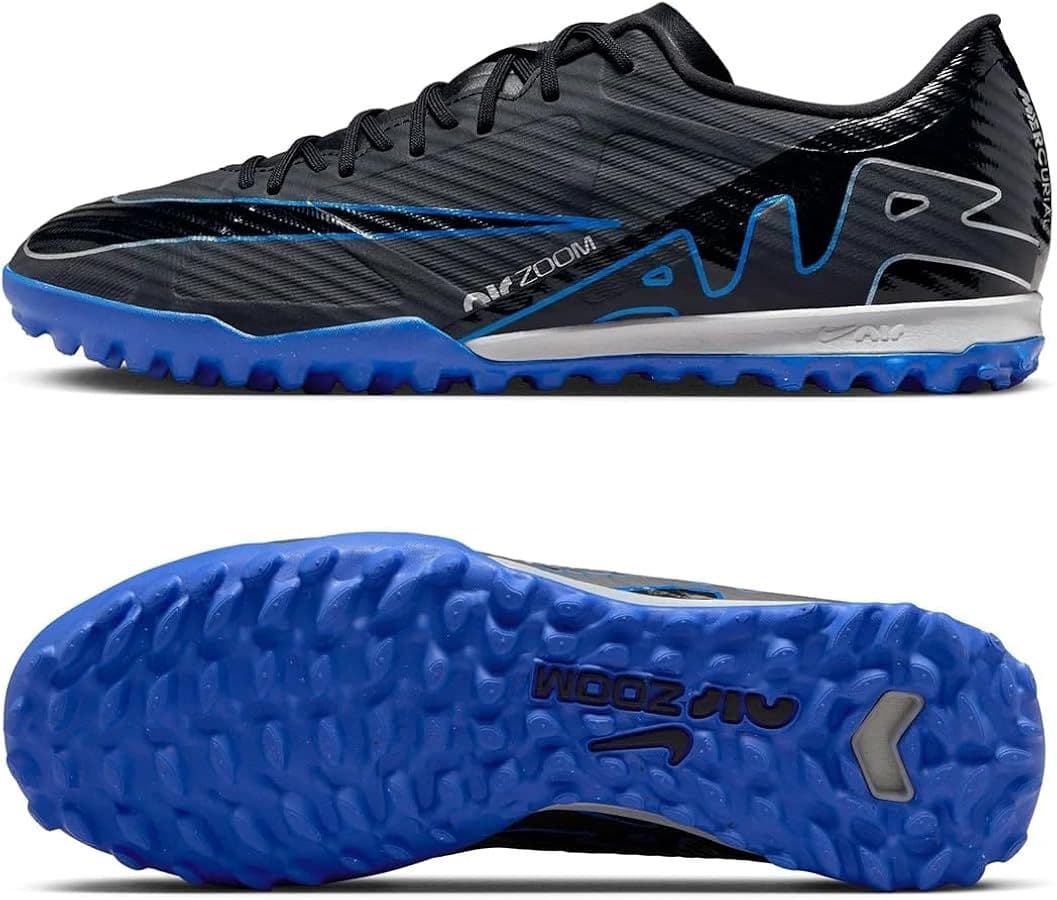 Nike Air Zoom サッカーシューズ ターフ用 ブラック/ブルー