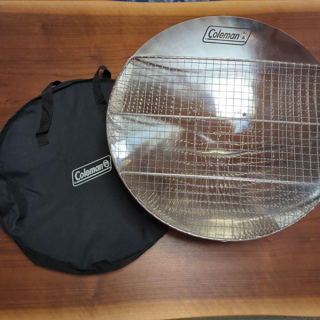 【Coleman】 ファイヤーディスク　ステンレス 焚き火台　45cm