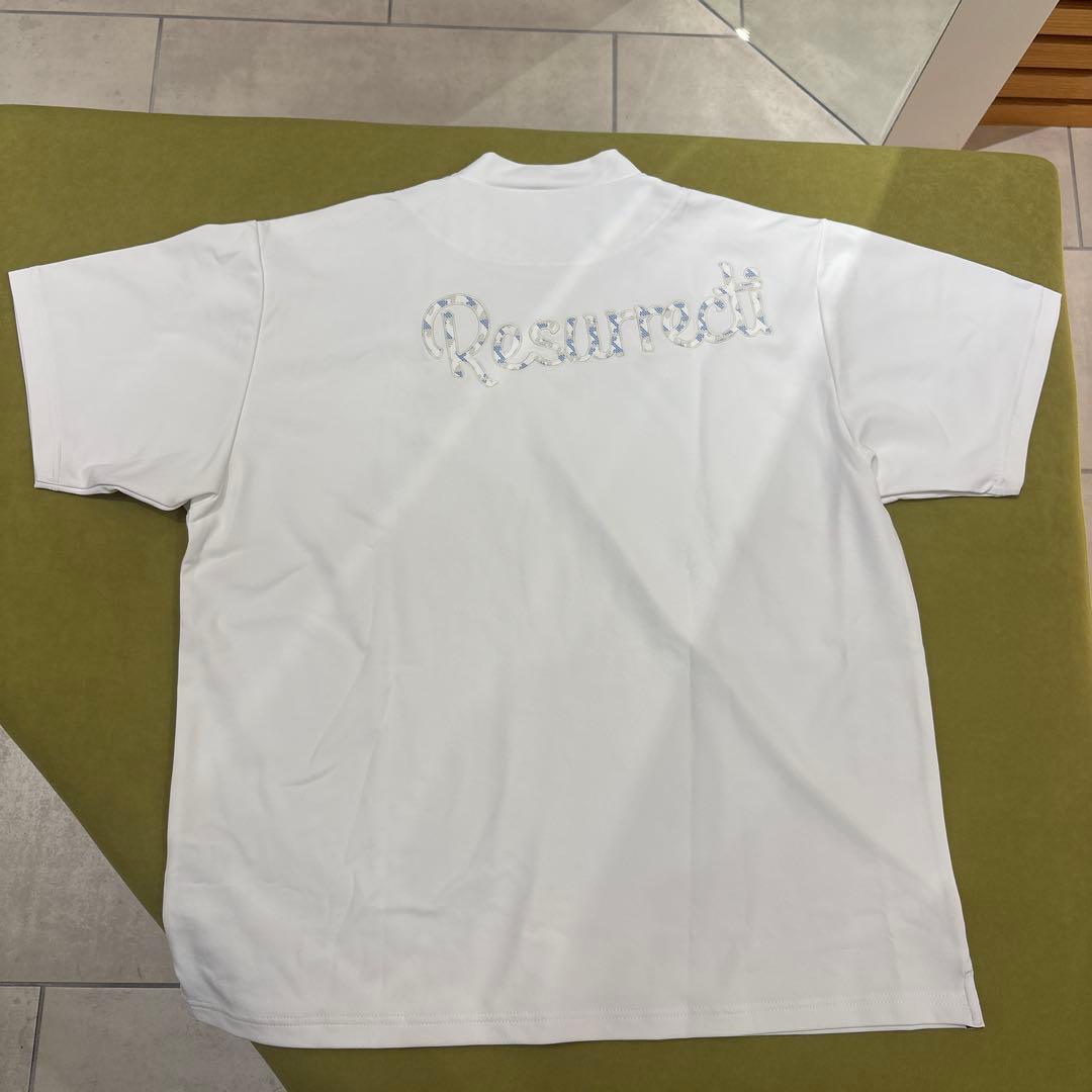 Resurrection ホワイト XL モックネック