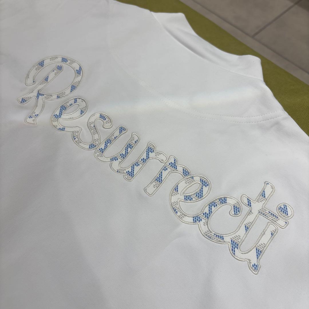 Resurrection ホワイト XL モックネック