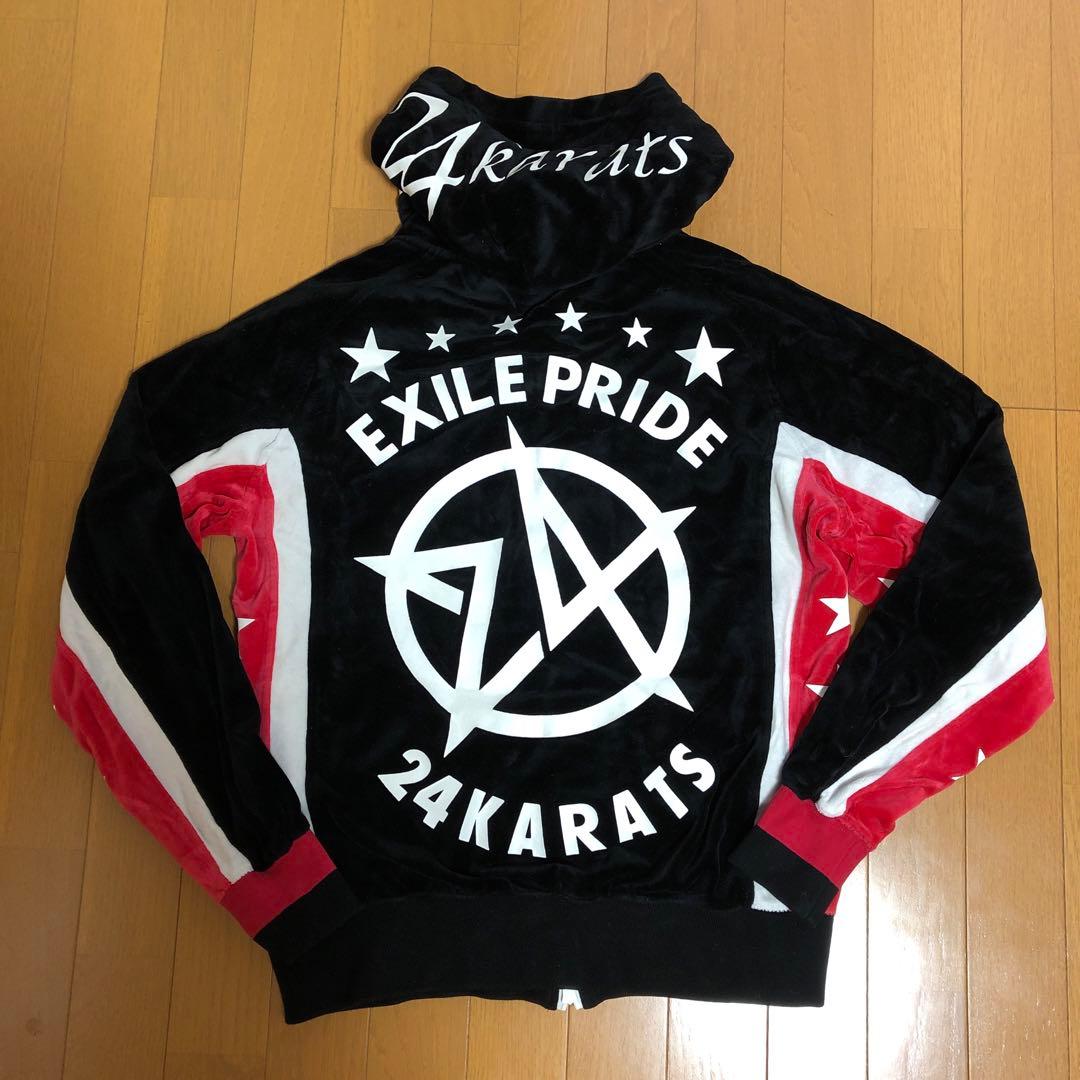 24Karats24カラッツ ベロアジャージ セットアップEXILE PRIDE