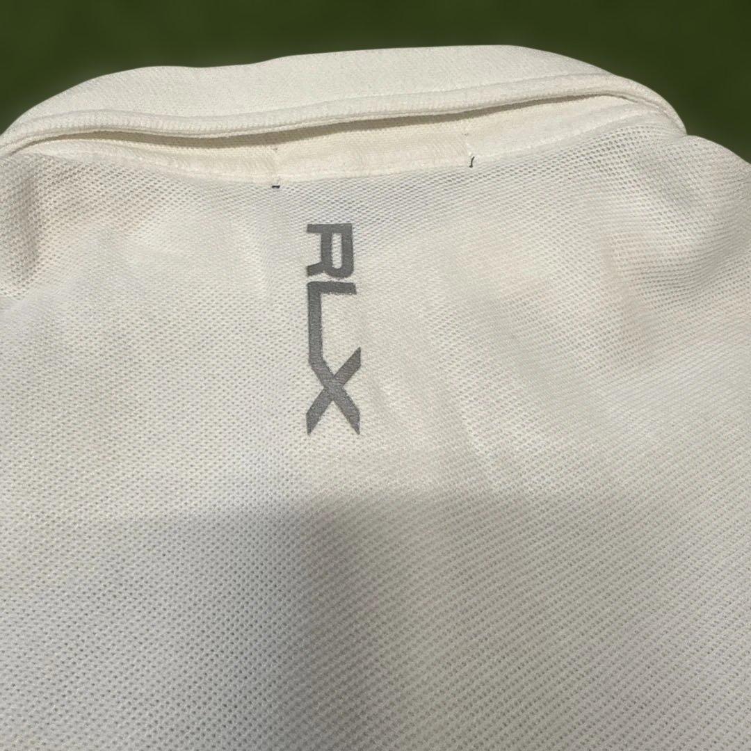 RLX プロフィット ホワイトポロシャツ Lサイズ