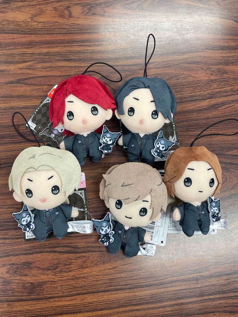 LUNA SEA × KUROMI マスコット　全5種セット　ルナシー　クロミ