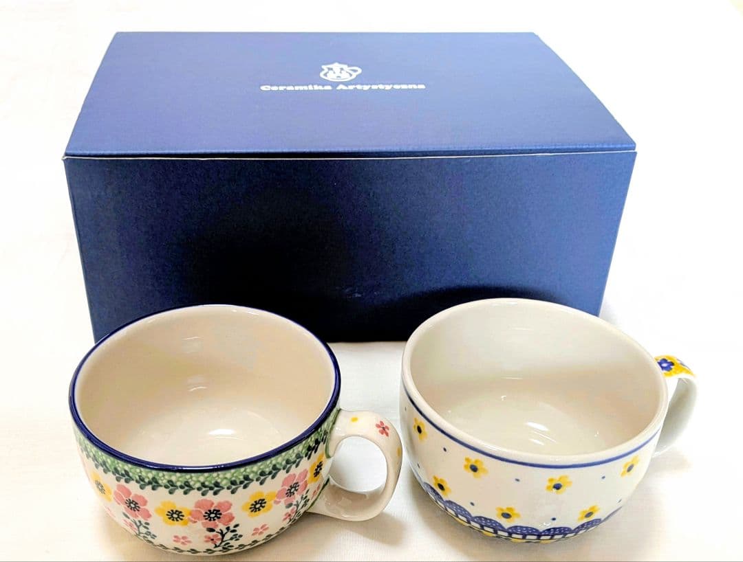 ポーランド食器 ツェラミカ アルティスティチナ スープカップ 2個セット【新品】