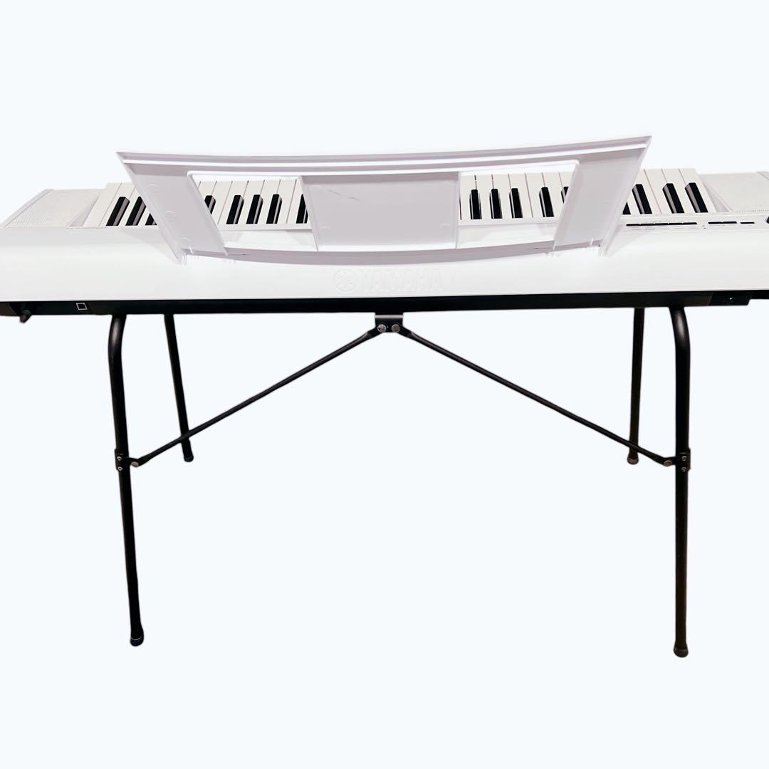 【美品】 YAMAHA NP-12 電子ピアノ 譜面台 スタンド フットペダル