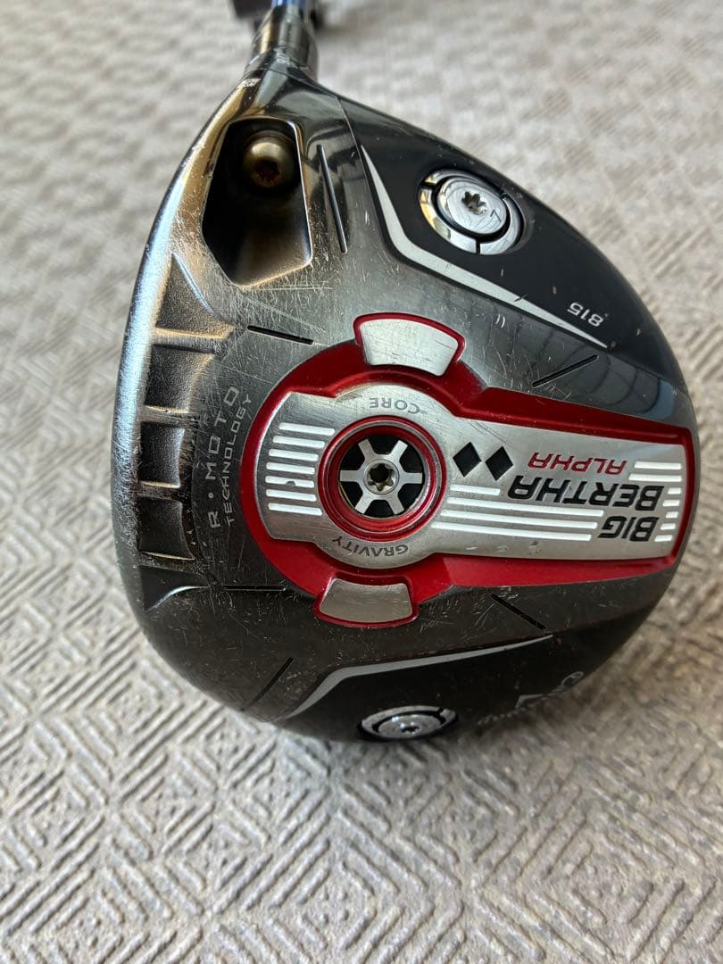 ヘッド:CallawayBIGBERTHA シャフト:Fujikuraスリーブ付
