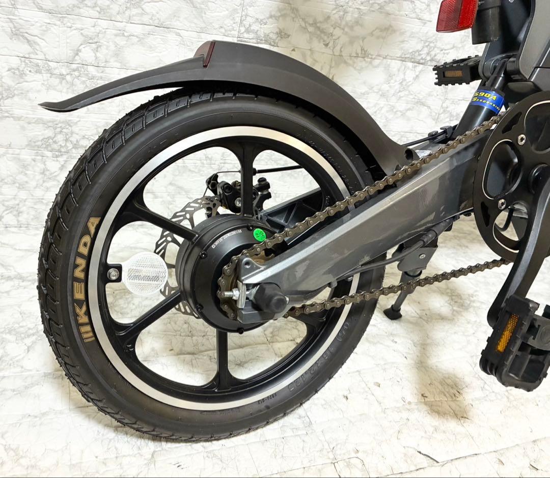 【極美品 動作品】アントレックス 折りたたみ電動アシスト自転車 PXID-2