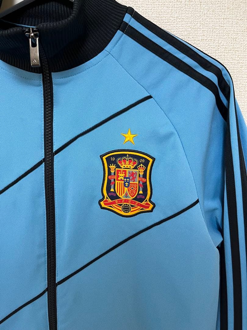 adidas スペイン代表 トラックジャケット 水色