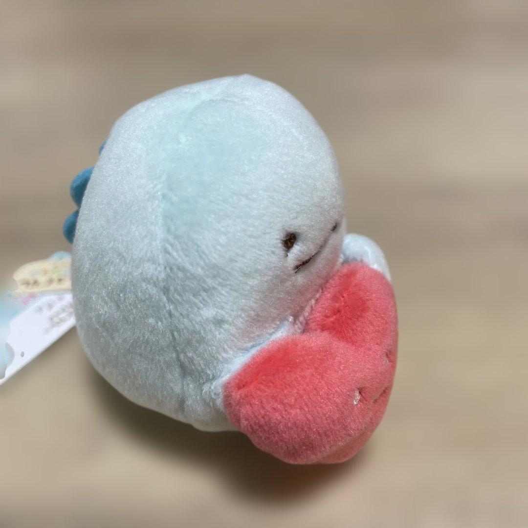 すみっコぐらし　とかげ　てのりぬいぐるみ　 しろくまのてづくりぬいぐるみ　ハート