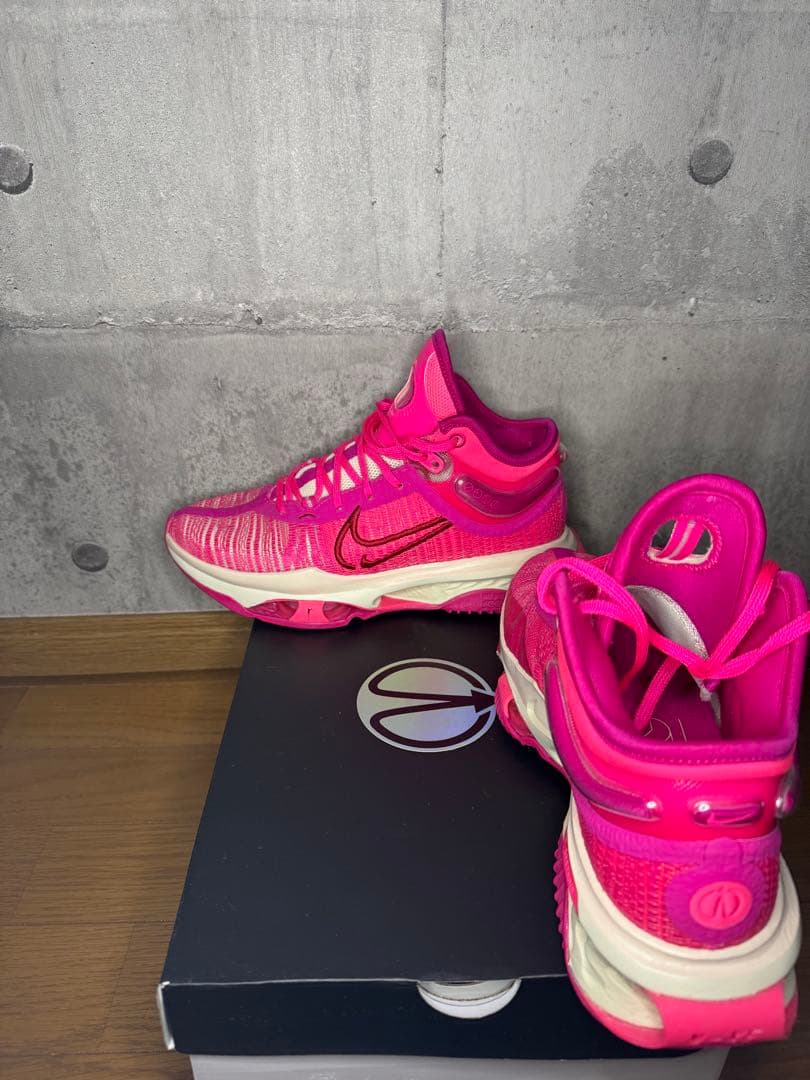 未使用　Nike バスケットボールシューズ ピンク 26.5 GT 2 値下げ可