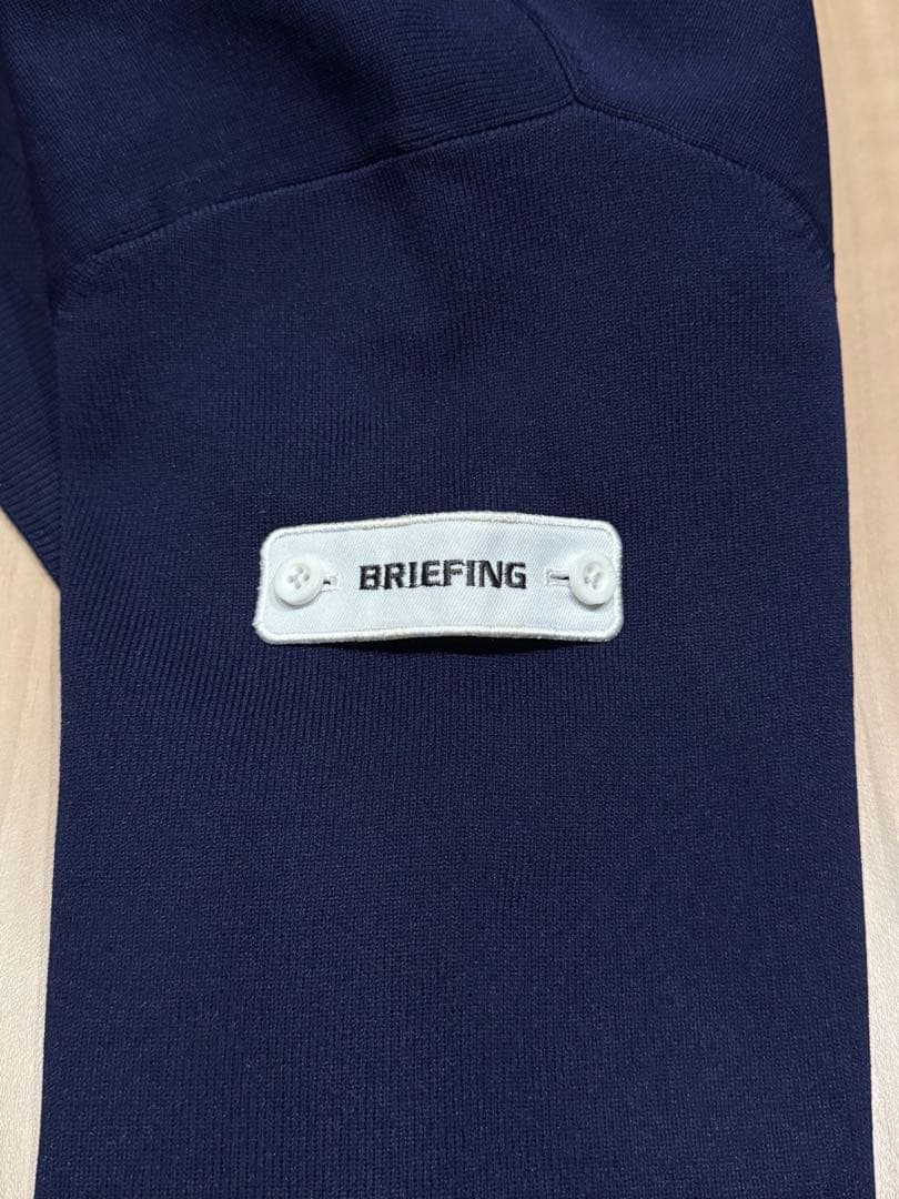 BRIEFING ネイビー セーター Mサイズ