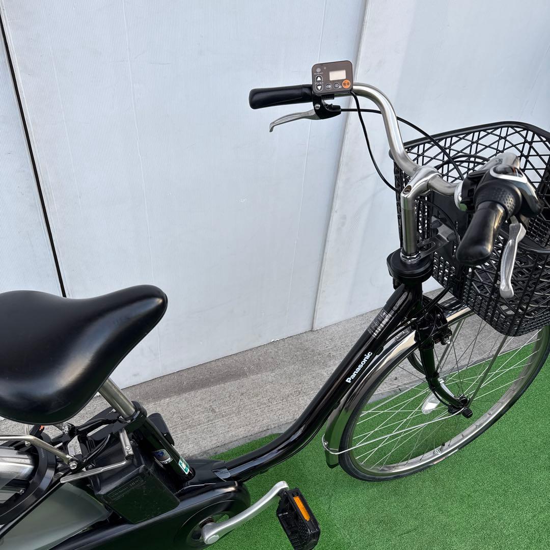 panasonicパナソニック電動アシスト自転車26インチ ブラック 16Ah
