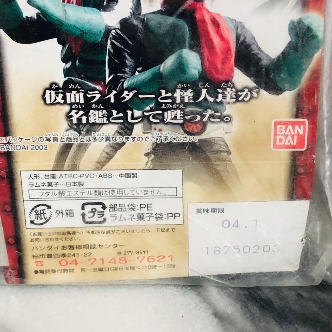J91箱のみ！仮面ライダー怪人名鑑 コレクション品