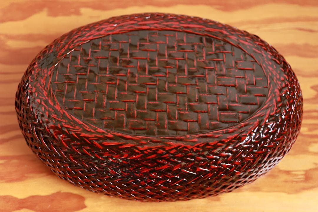 未使用紀州漆器菓子器おしぼり置き５枚茶托5枚セット伝統工芸品菓子鉢漆塗り黒江塗り