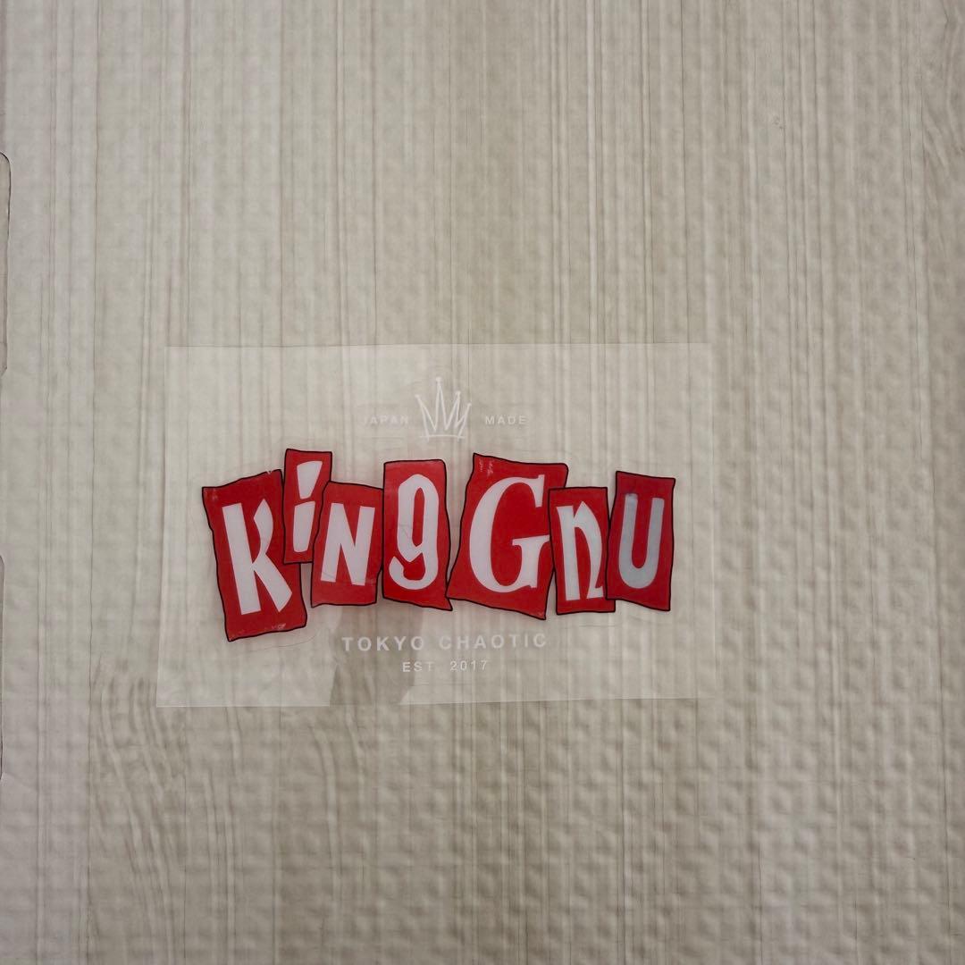 King Gnuステッカー5種類、メガジャケ