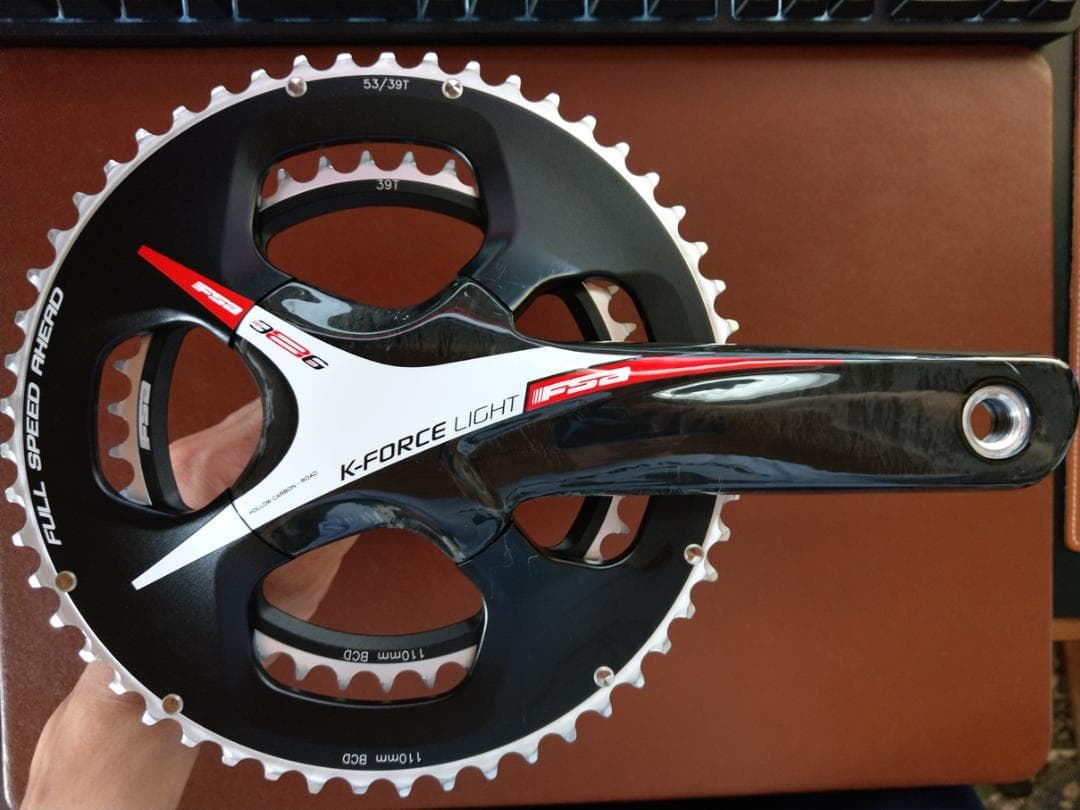 FSA K-Force Light BB386EVO クランクセット 53-39