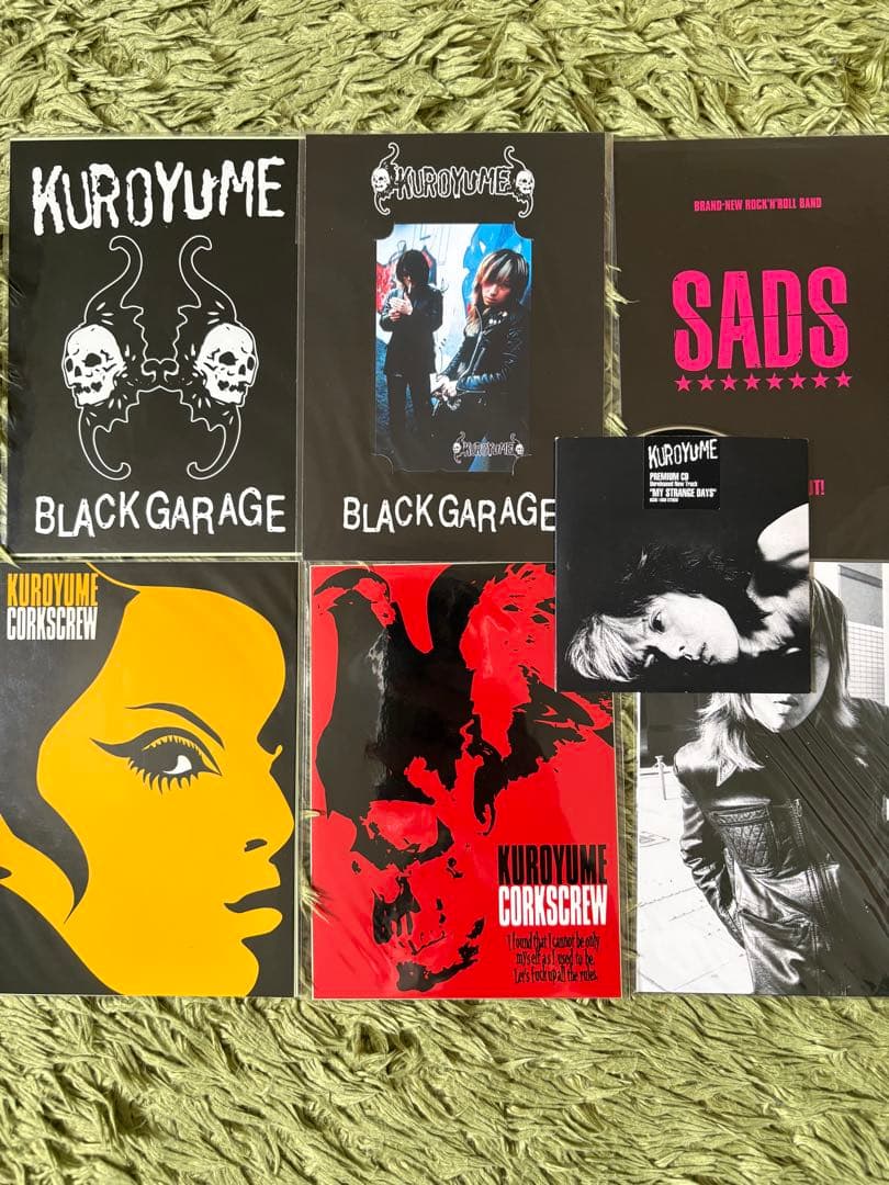 黒夢　KUROYUME BLACK GARAGE ステッカー　カードセット