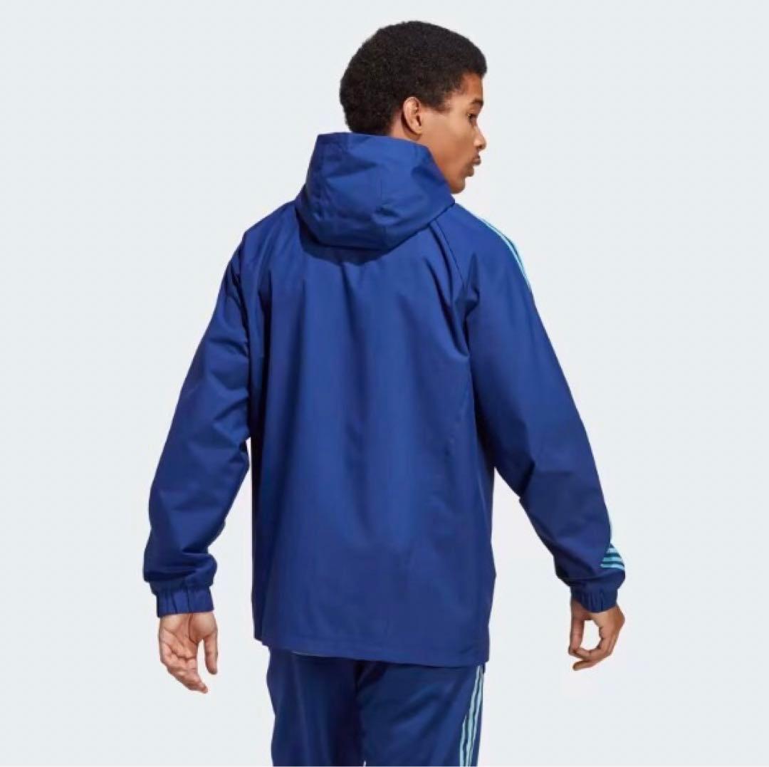 【adidas/アディダス】撥水・保温裏フリースウォーム ウインドブレーカー・M