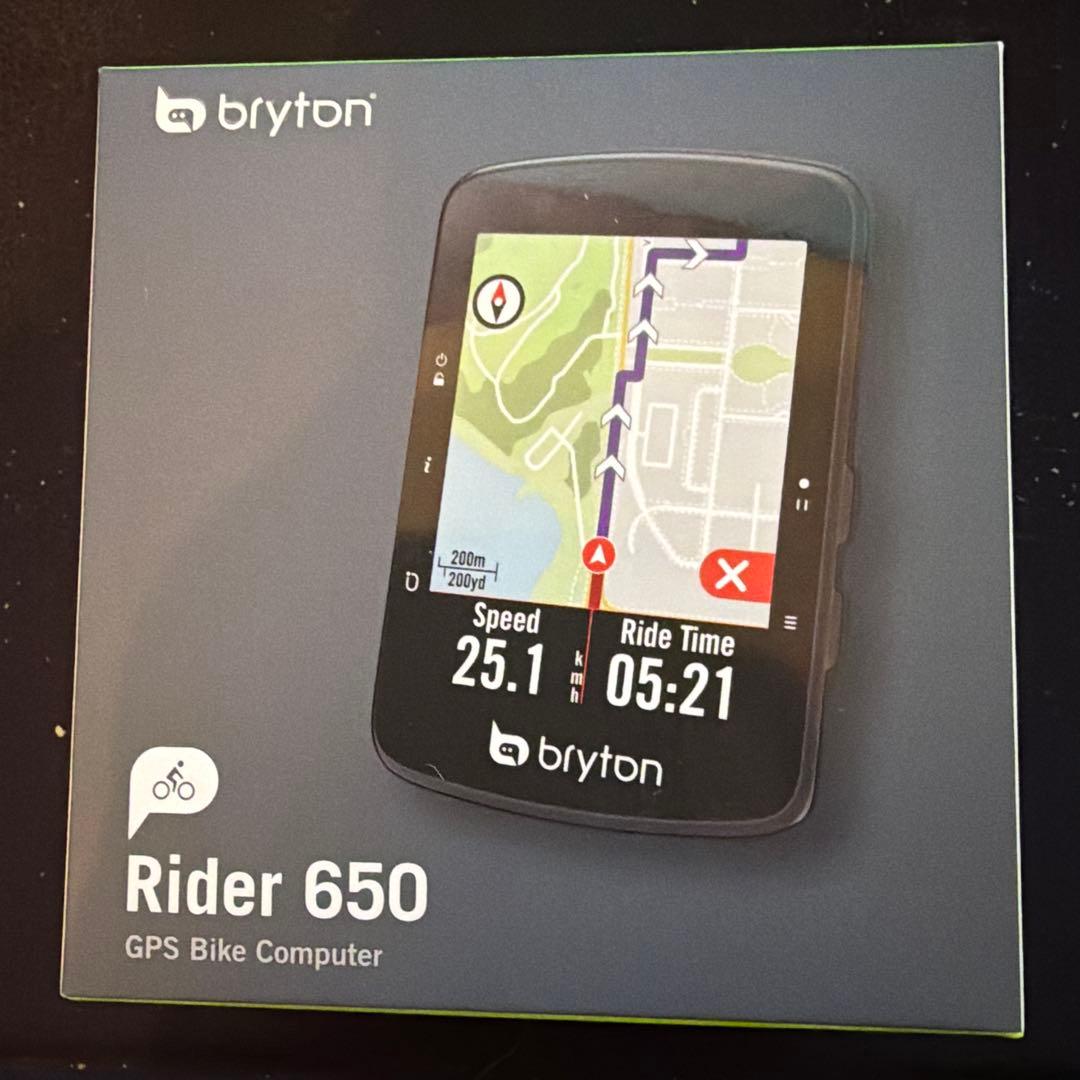 bryton Rider 650E GPSバイクコンピュータ