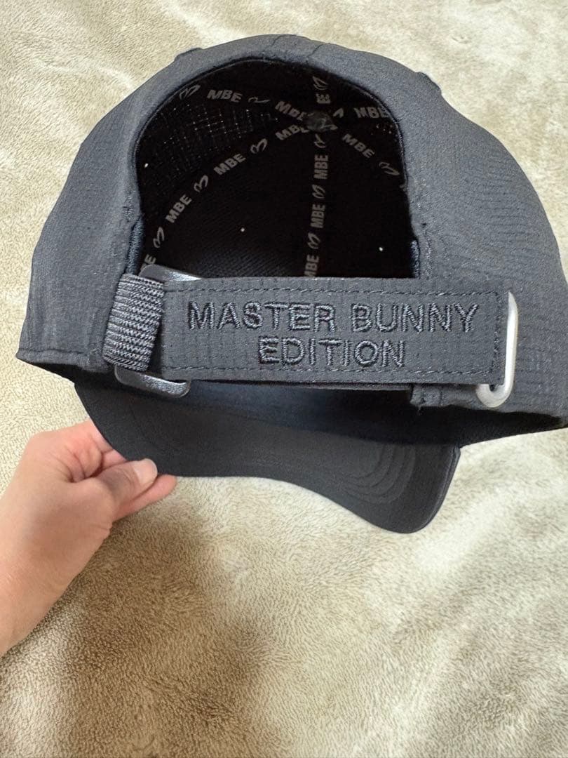 MASTER BUNNY EDITION キャップ ブラック