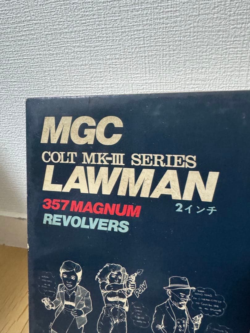 MGC COLT-MKⅢ SERIES LAWMAN 2インチ 組立キットモデル