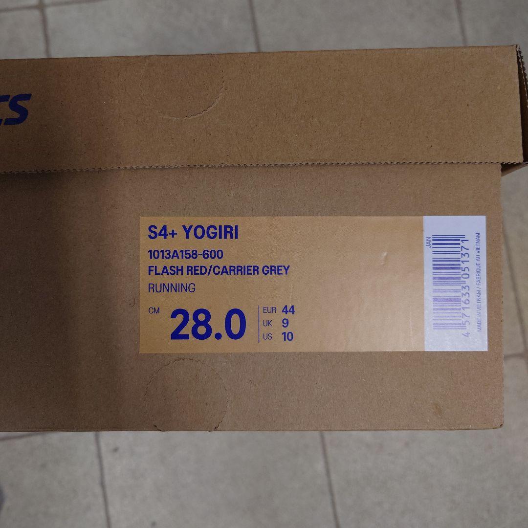 美品　ASICS S4+ YOGIRI　28cm
