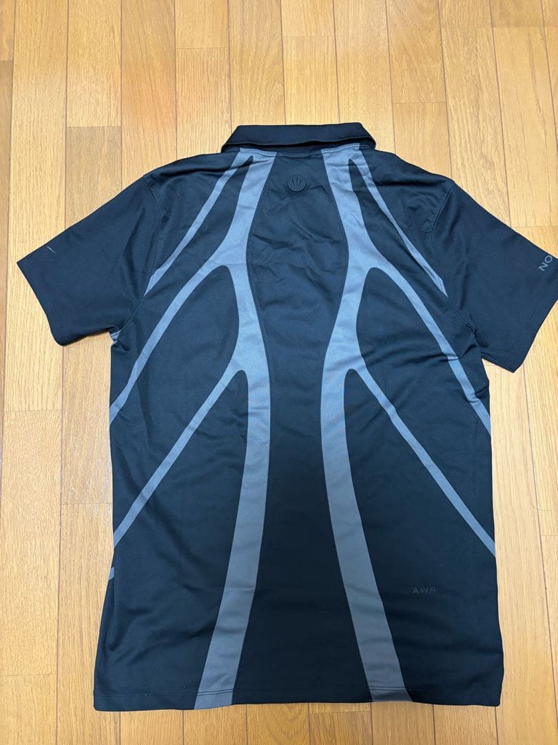NIKE NOCTA ゴルフシャツ 人気　限定品ブラック グレーライン