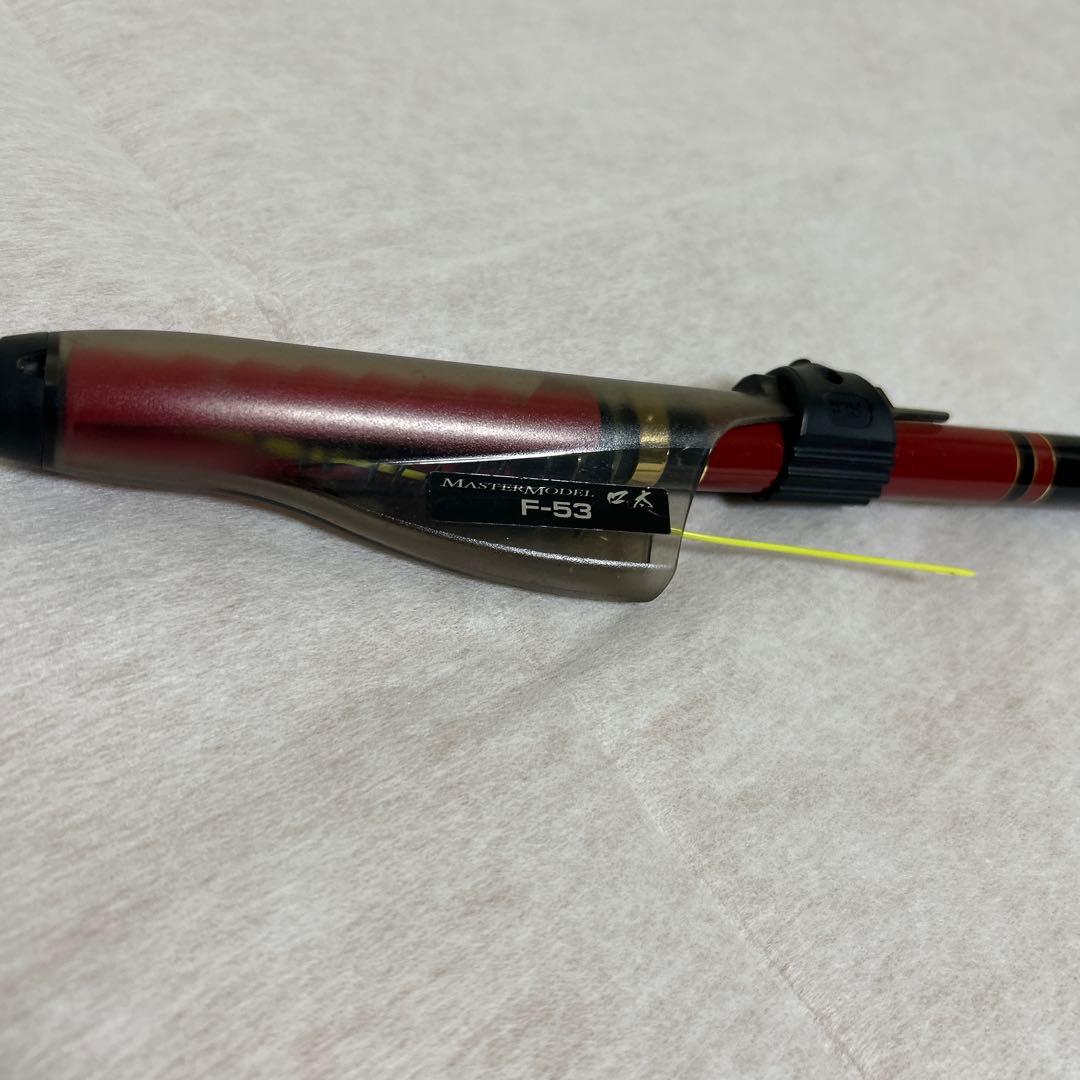 がま磯 MASTER MODEL 口太F53磯竿 ロッドケース付き